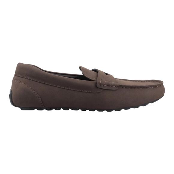 Alfani Men\'s Marco Slip On Penny Driver Loafers Brown Size 10 1/2 main image 4